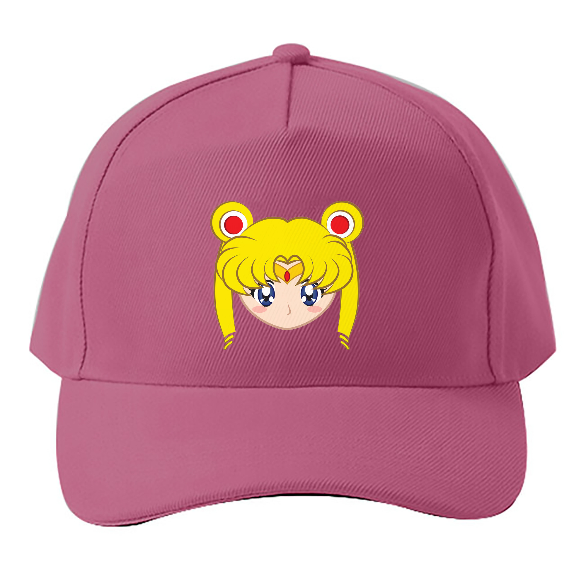 （画像用） 美少女戦士セーラームーン 月野 うさぎ つきの うさぎ Sailor Moon Tsukino Usagi ベースボールキャップ 綿100％ 男女兼用 帽子 スポーツ